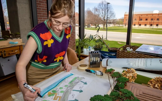 a landscape architect