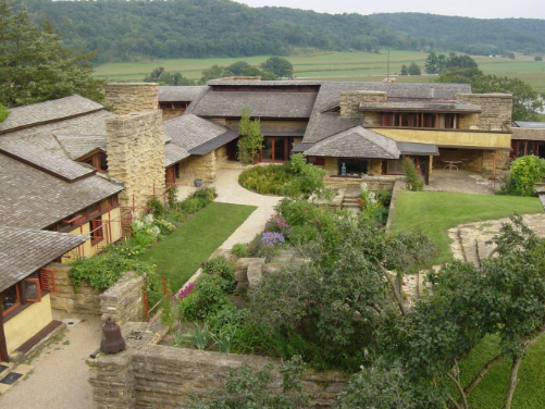frank lloyd wright landscape architecture