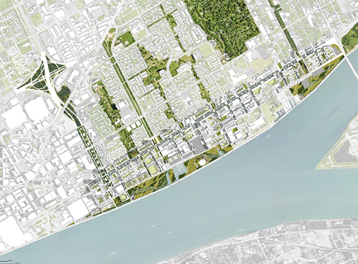 Michel Desvigne masterplan