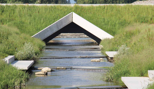 Georges Descombes ecological landscape