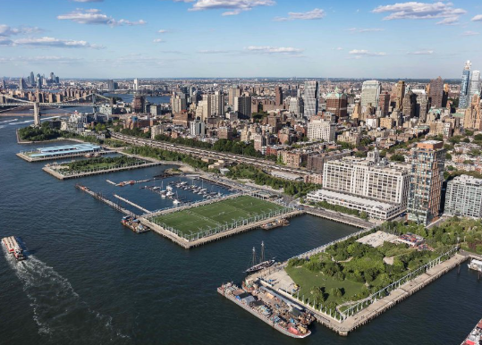 Michael Van Valkenburgh waterfront design